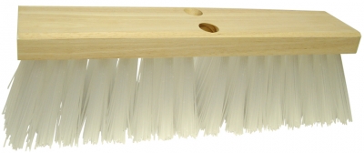 24" Street Broom w/White Poly Fill