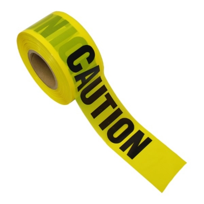 3" x 1,000' Yellow Caution Tape (Roll)