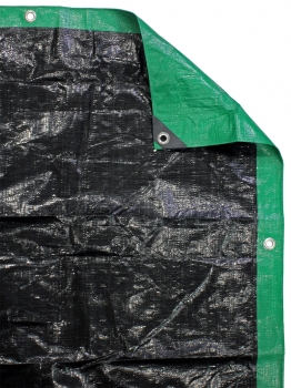 20' X 20' Green/Black Tarp